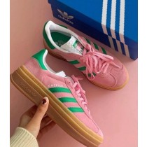 ＜免運＞限量隨時斷貨‼️Adidas Gazelle Bold 小草莓厚底復古鞋