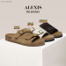 ＜單雙免運＞澳洲代購✈️EVERAU UGG Alexis幻境雙扣拖鞋/涼鞋（EA2052)
